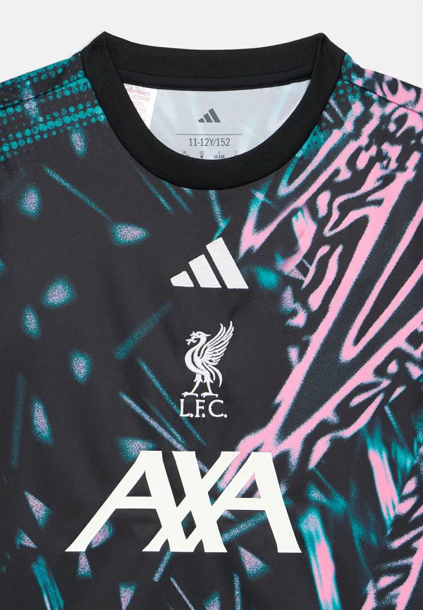 Футболка унисекс футбольного клуба «ливерпуль» Adidas Performance, Black/Green/Pink — фото 3