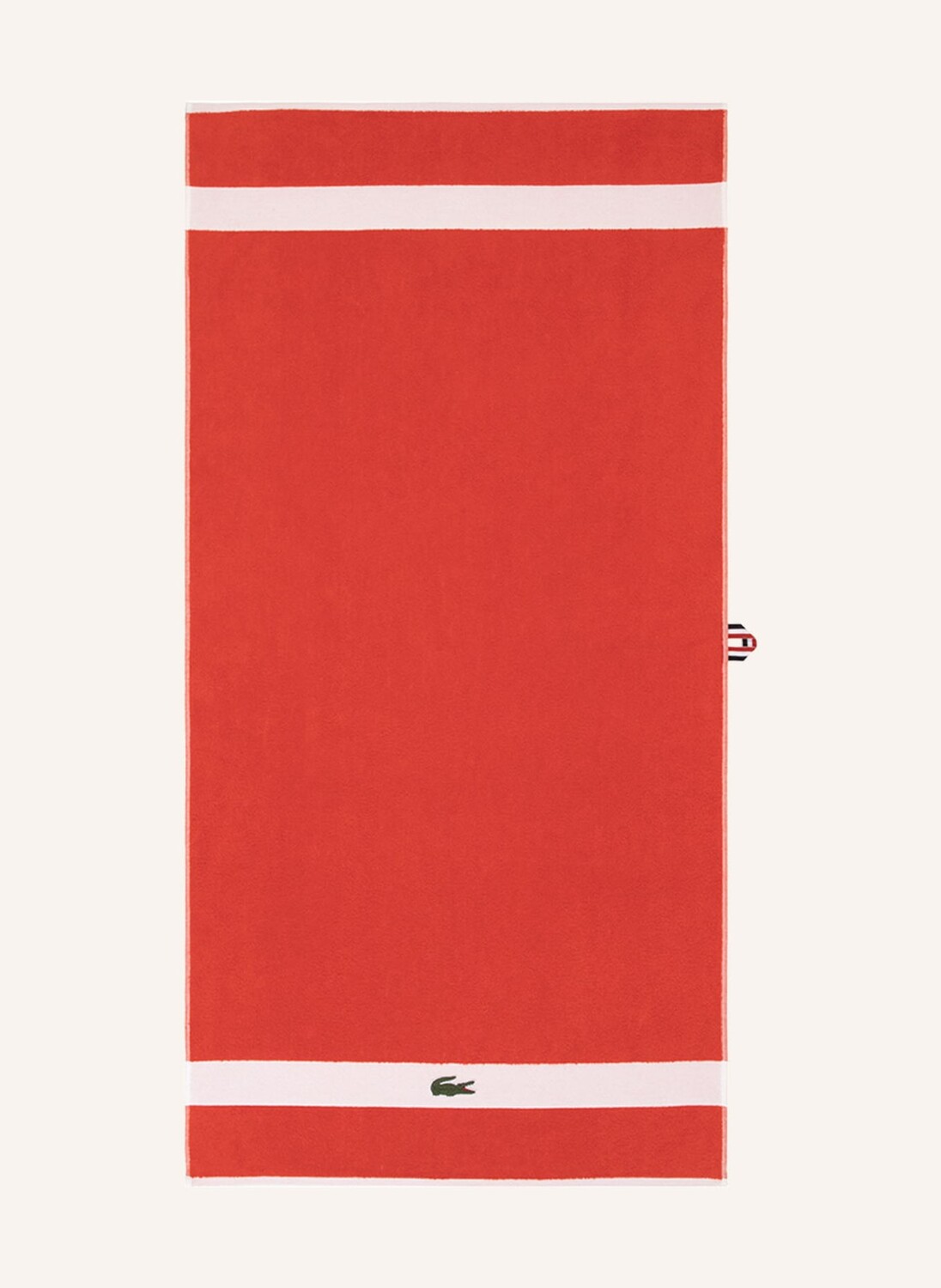 

Полотенце для рук Lacoste L CASUAL, цвет braun/orange