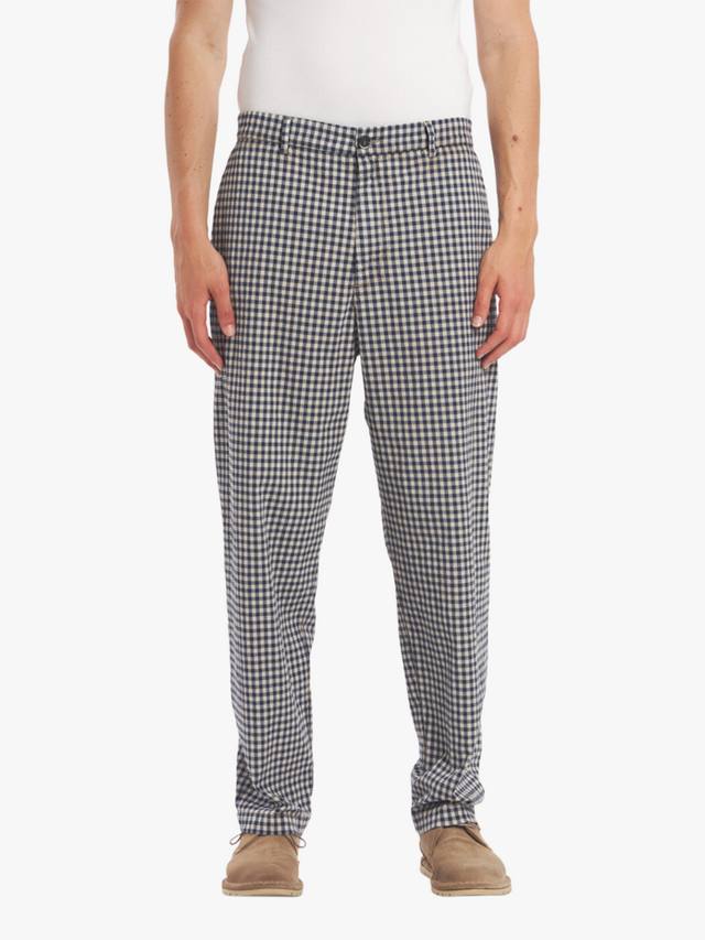 

Брюки чино Canasta Check Barena, Navy