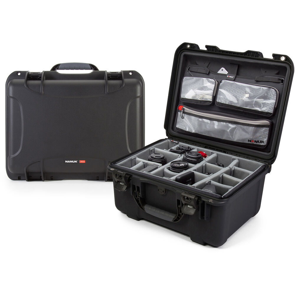

Комплект для профессионального фотоаппарата Nanuk 933 Hard Case (черный, 36,4 л)