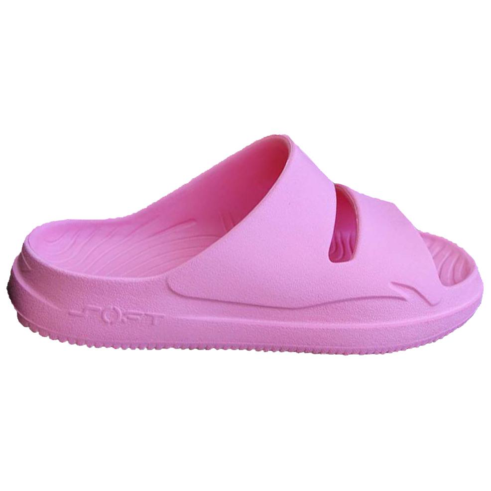LiNing Мягкие противоскользящие шлепанцы Unisex Fairy Trail Pink, Fairy Cloud Pink — фото 3