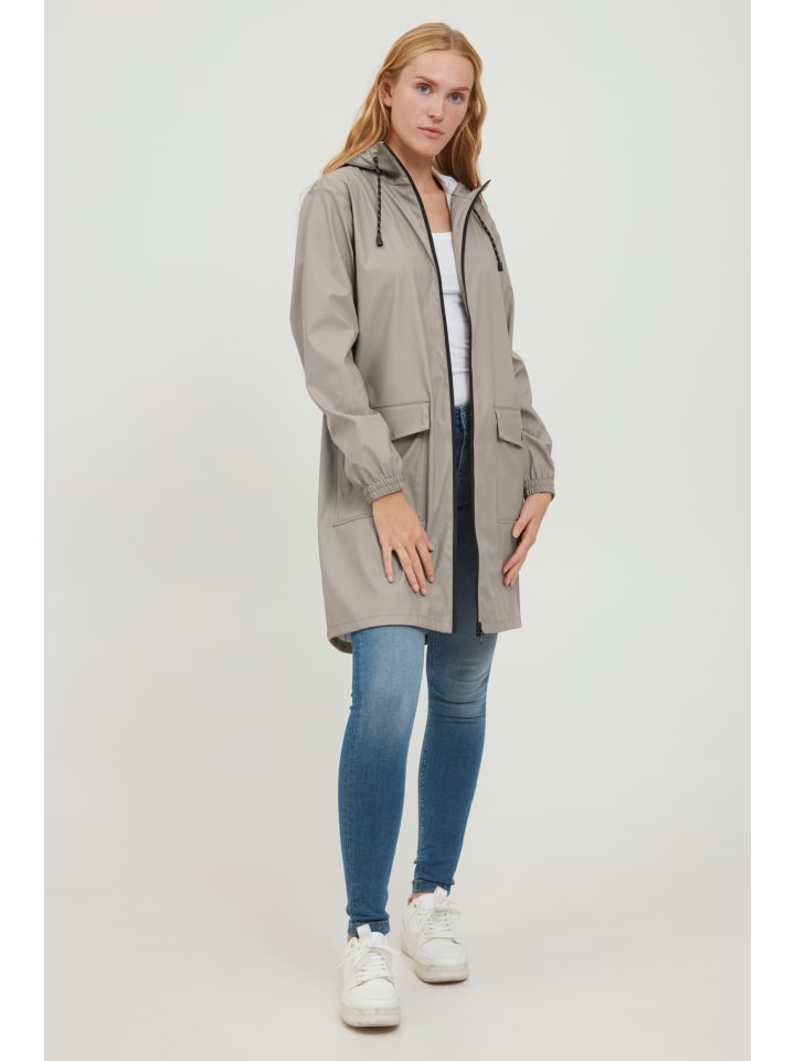 

B. young ПЛАЩ БЯВАН - ВЕРХНЯЯ ОДЕЖДА Regular кроя, цвет винтажный хаки