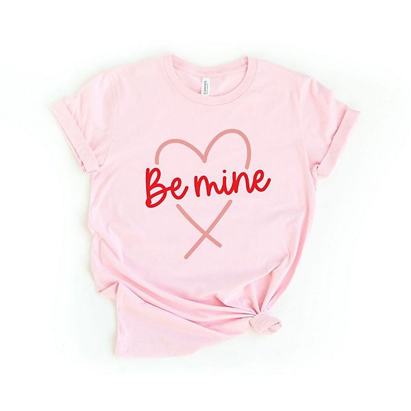 

Футболка Be mine heart с разноцветным принтом Simply Sage Market, Pink, Зеленый, Футболка Be mine heart с разноцветным принтом Simply Sage Market, Pink