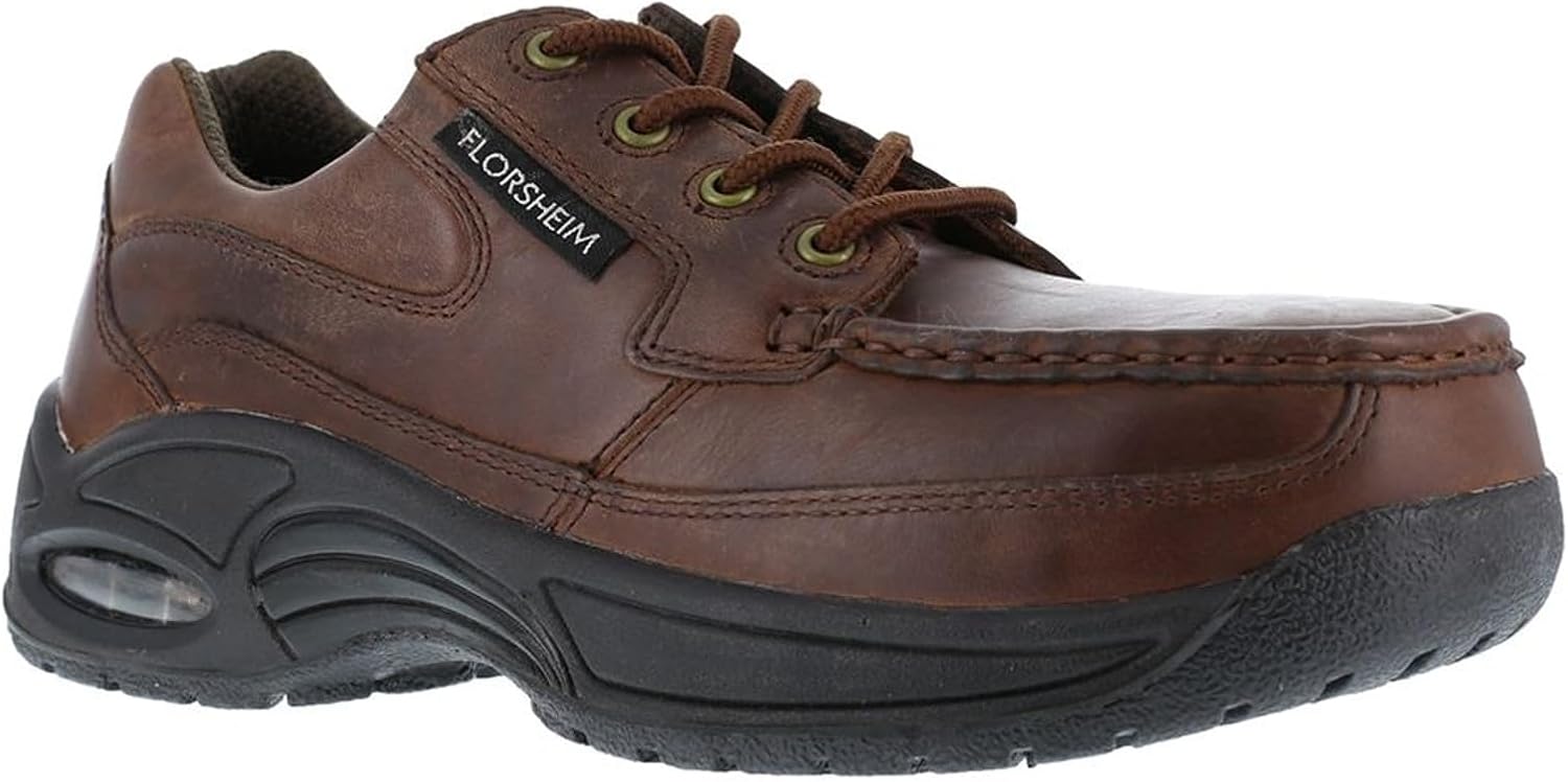 Мужские оксфорды Florsheim Work Polaris, Copper — фото 2