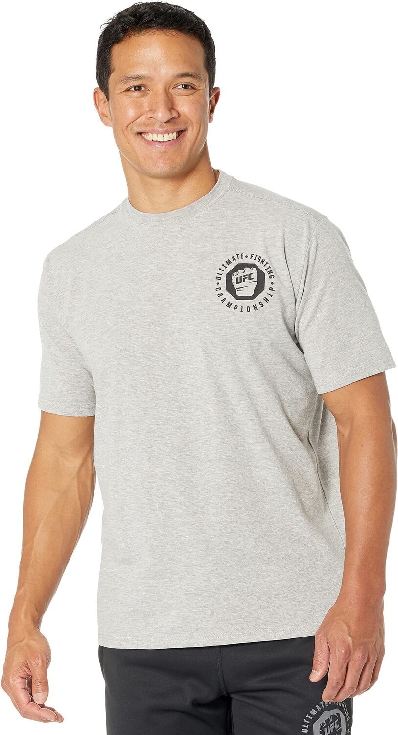 

Футболка с коротким рукавом и круглым вырезом UFC, цвет Sport Grey Heather