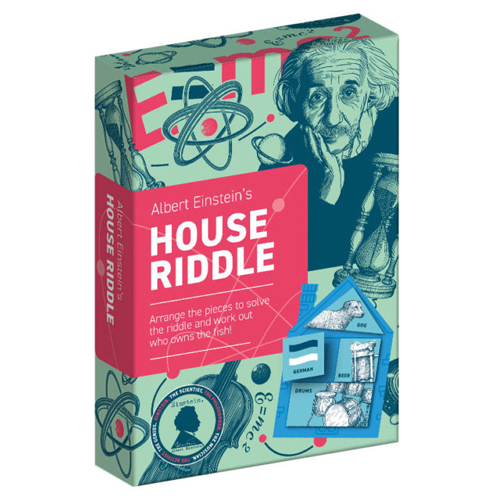 

Пазлы Albert Einstein’S House Riddle Puzzle
