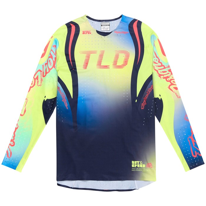 

Джерси для ультра-спринта Troy Lee Designs, Drip Glo Yellow