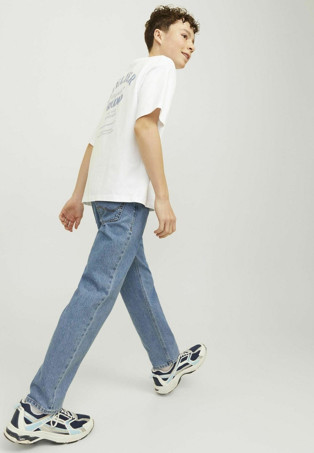 

Джинсы прямого кроя Jack & Jones, синий деним