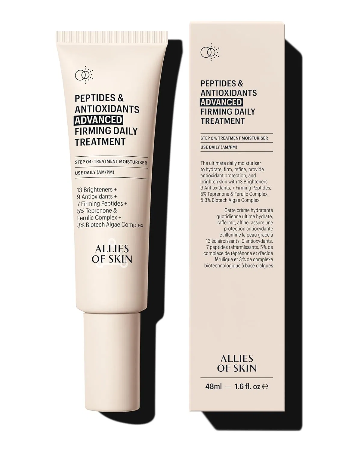Укрепляющее средство Allies of Skin Peptides & Antioxidants Advanced Firming Daily Treatment, 48 мл Allies Of Skin