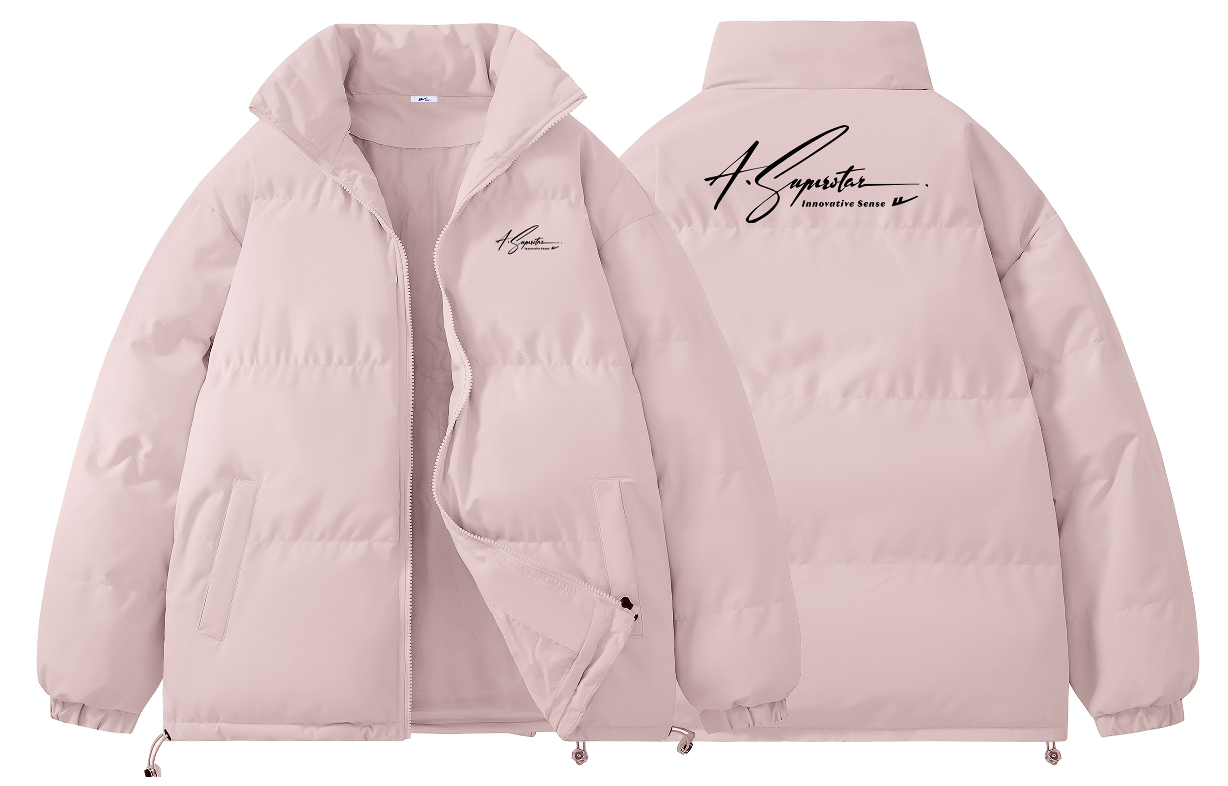 

WARRIOR Пуховик Huichao Star Cloud Collection унисекс, Haze Pink