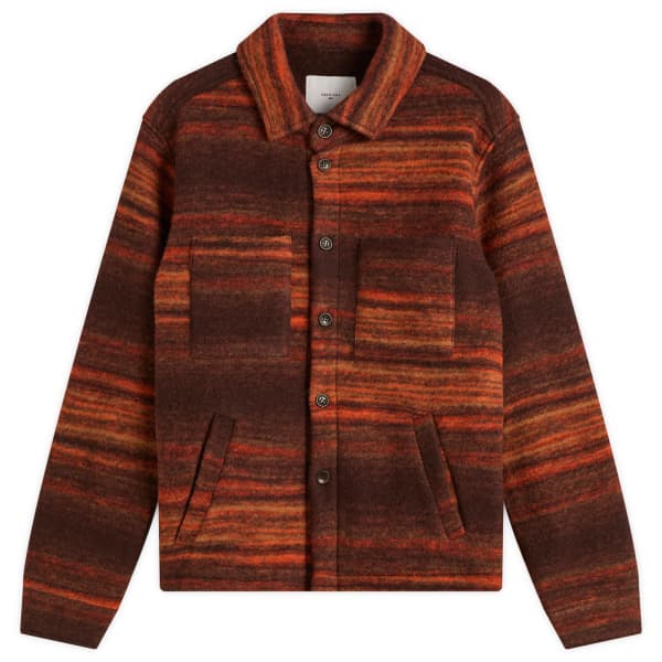 

Верхняя рубашка из жаккардовой вареной шерсти Миссисипи Percival, Multi