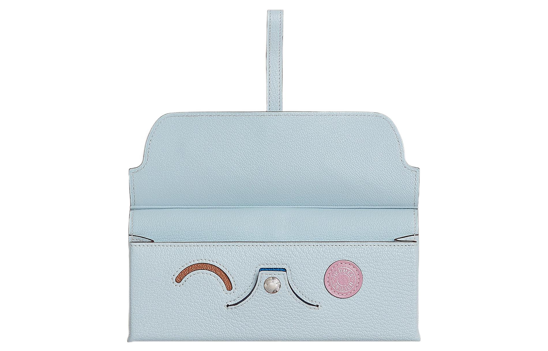 In The Loop Mysore Goat Skin Чехол для очков и мешочек для очков Women's HERMES, box not included — фото 2