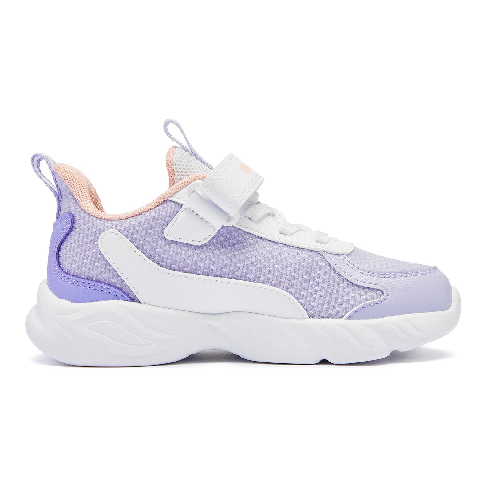 QIAODAN Низкие детские повседневные ботинки Slip Resistant, цвет Purple Pink — фото 3