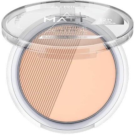 

All Matt Plus Shine Control Powder № 002 Banana Bright 10G — желтая фиксирующая пудра для комбинированной кожи — веганская и без наночастиц, Catrice