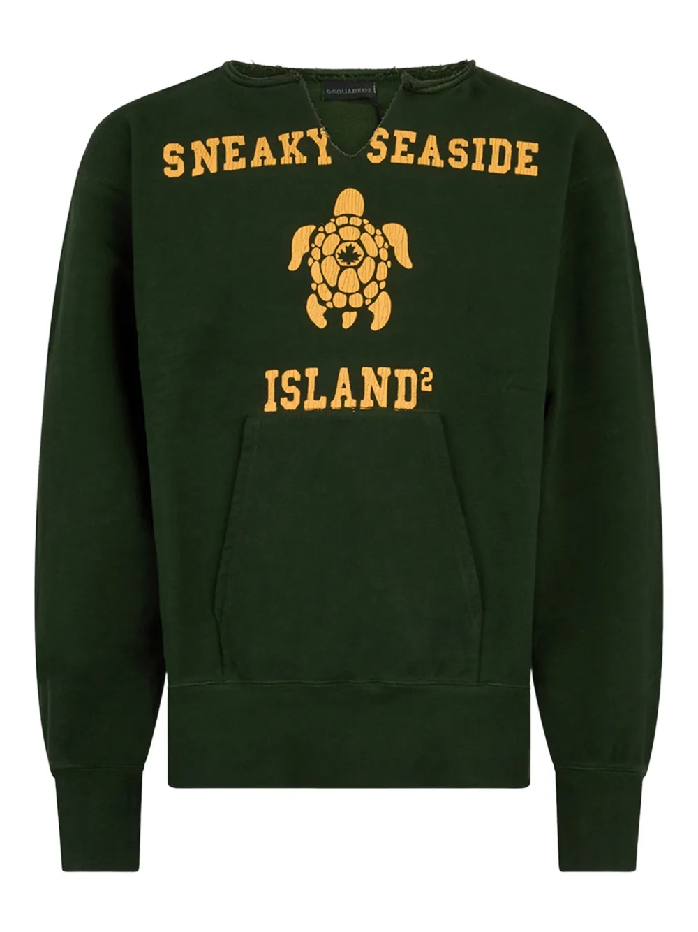 

Толстовка с круглым вырезом Dsquared2, зеленый