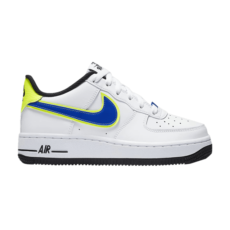 

Кроссовки Nike Air Force 1 '07 GS 'Volt Racer Blue', белый