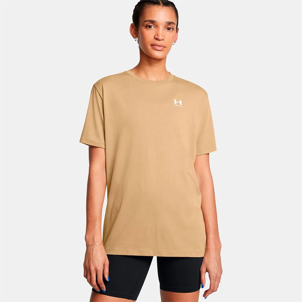 

Футболка Under Armour Boyfriend Oversized Logo, оранжевый