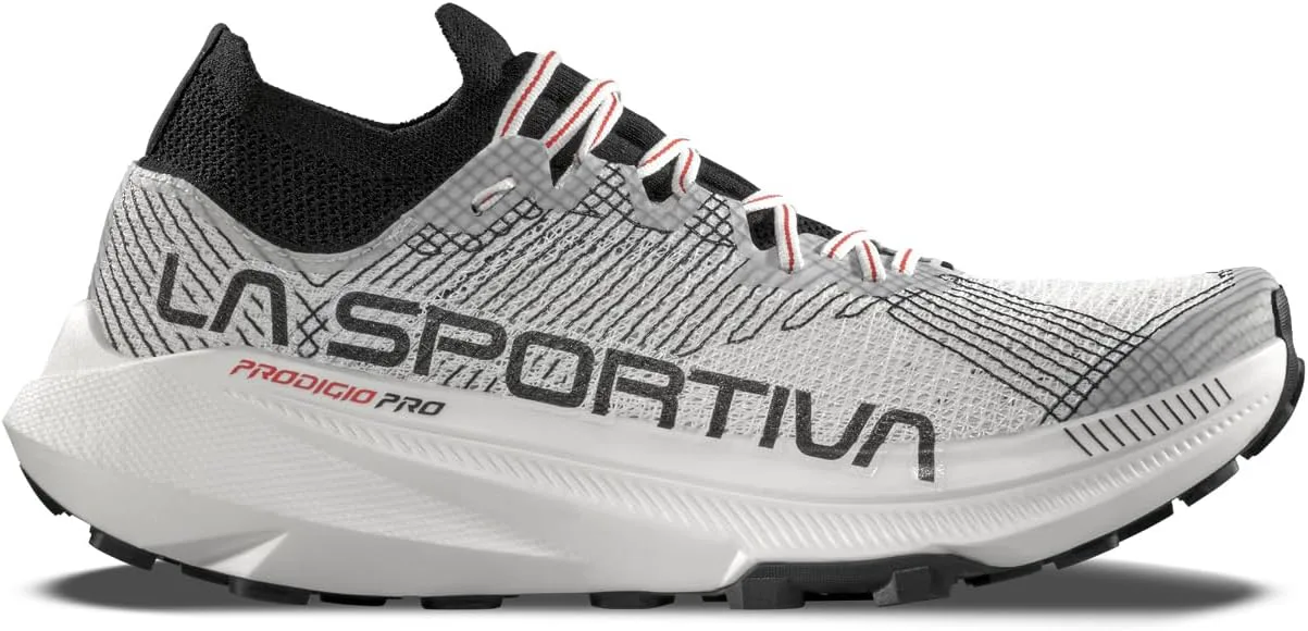 Мужские трейловые кроссовки La Sportiva Prodigio Pro, белый/черный — фото 3