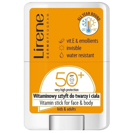 

Витаминный стик для лица и тела SPF 50+, 15 г Lirene