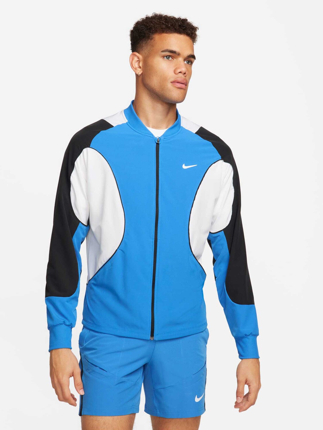 

Спортивный топ Nike M NKCT DF ADVTG JKT, синий
