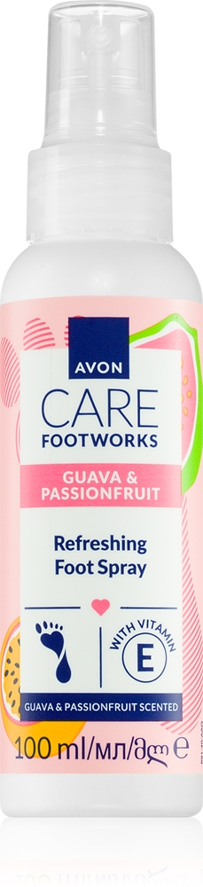 

Спрей для ног Care с гуавой и маракуйей Avon, 100 мл