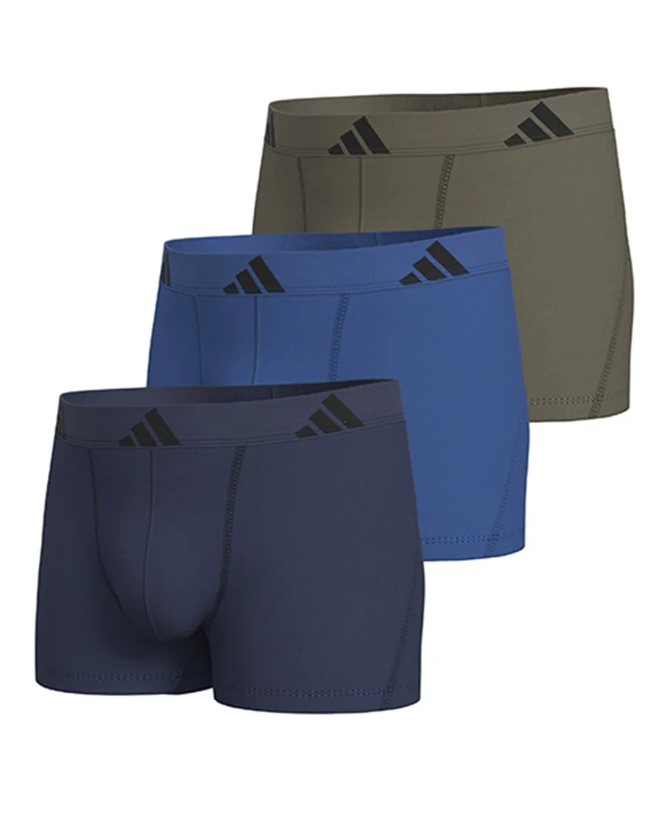 

Упаковка из трех пар боксеров Adidas, зеленый