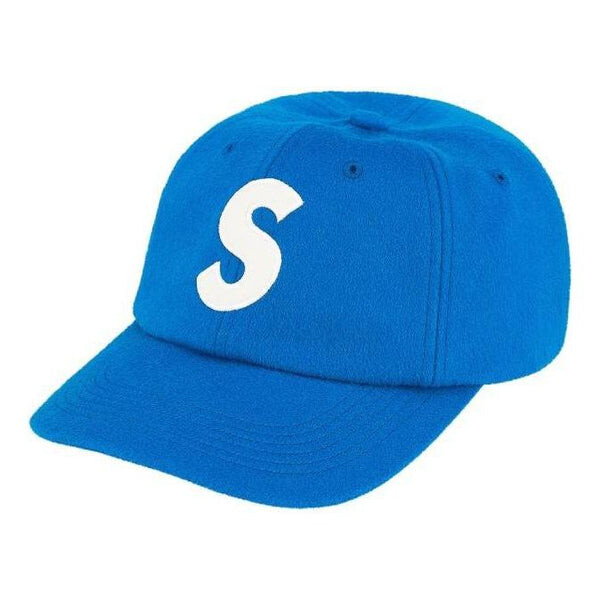 

Бейсболка x loro piana wool s logo 6-panel 'blue white' Supreme, синий