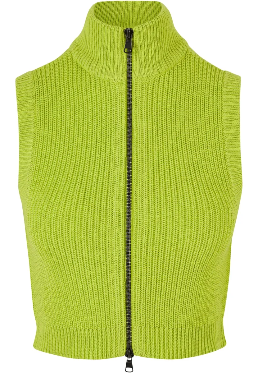 

Стеганый жилет URBAN CLASSICS " Urban Classics Ladies Short Knit Vest", желтый