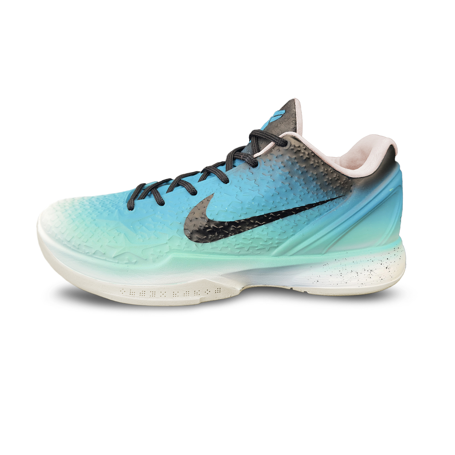 

Zoom Kobe 6 'All Star 2.0' амортизация, износостойкие низкие баскетбольные кроссовки для мужчин Nike, синий/зеленый