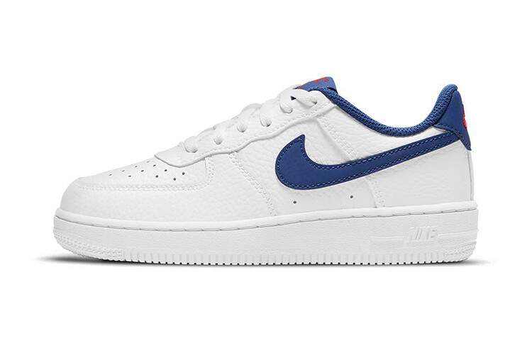 

Кроссовки Nike Air Force 1 Low White Deep Royal Blue University Red (PS)