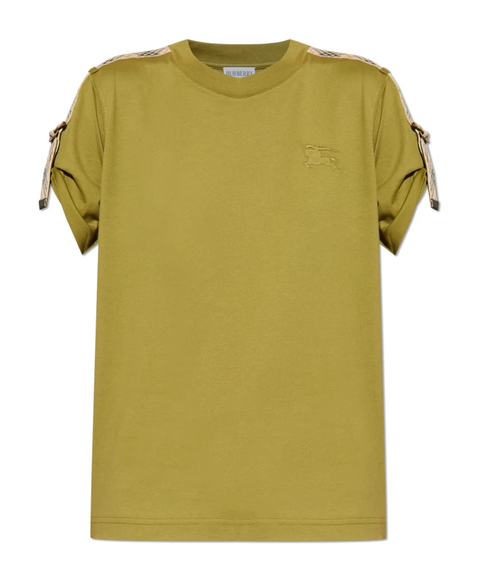 

Футболка с логотипом Burberry, зеленый