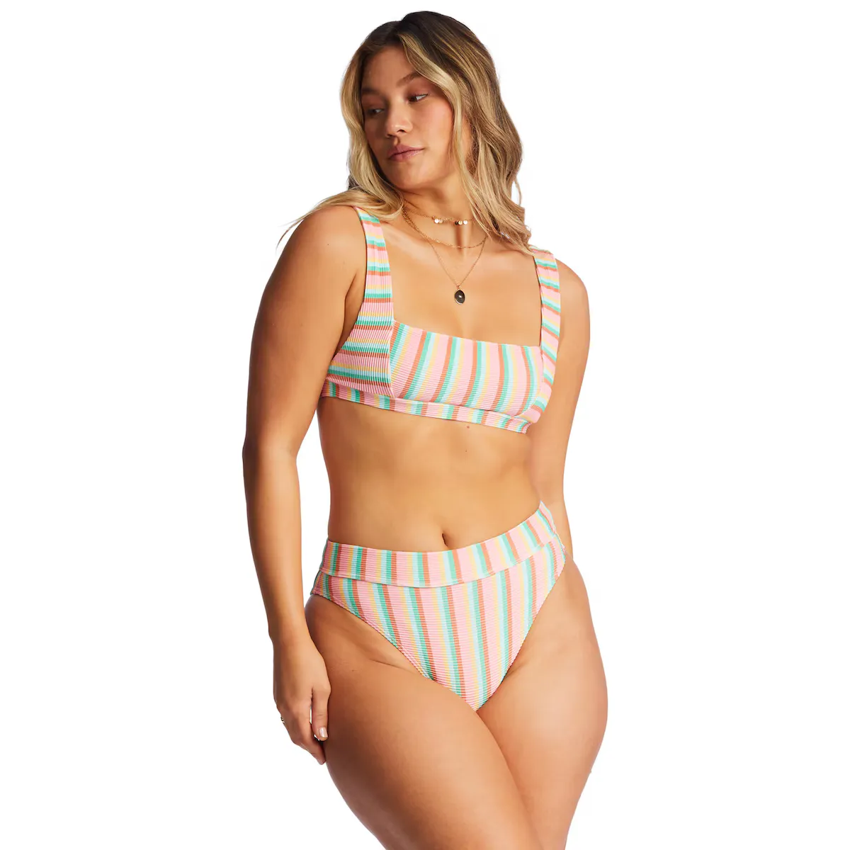 

Island Glow Tanlines Maui Billabong Женское бикини Ботинок, многоцветный