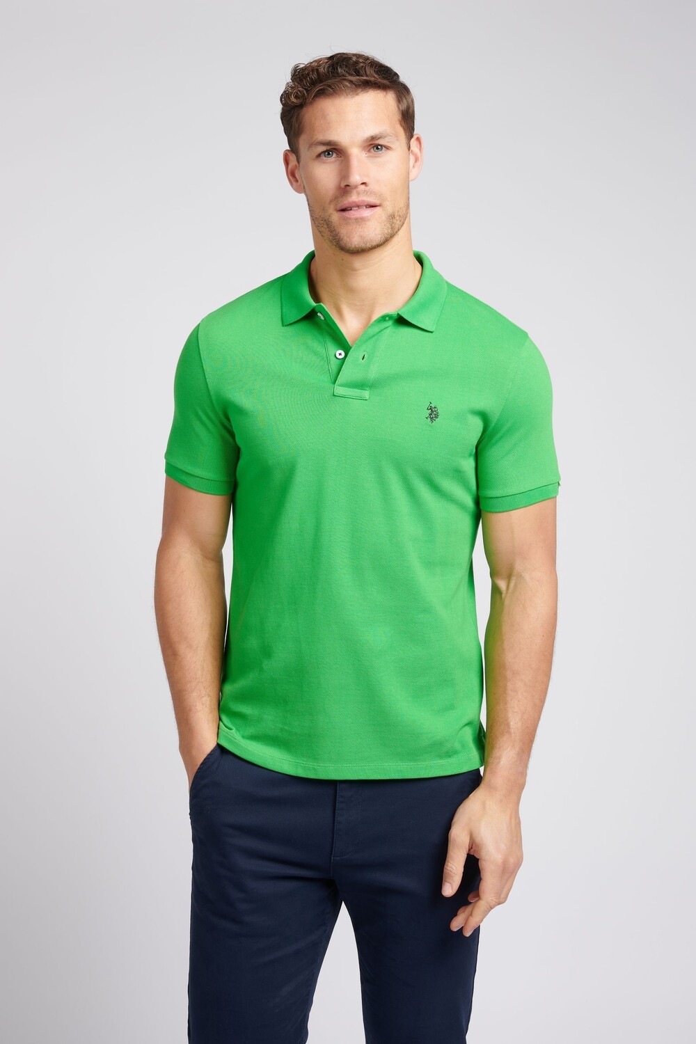

Мужская рубашка поло U.S. Polo Assn, зеленый