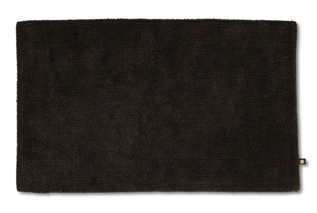 

Квадратный коврик для ванной Rhomtuft Pur 60 x 100 см, цвет мокко, коричневый