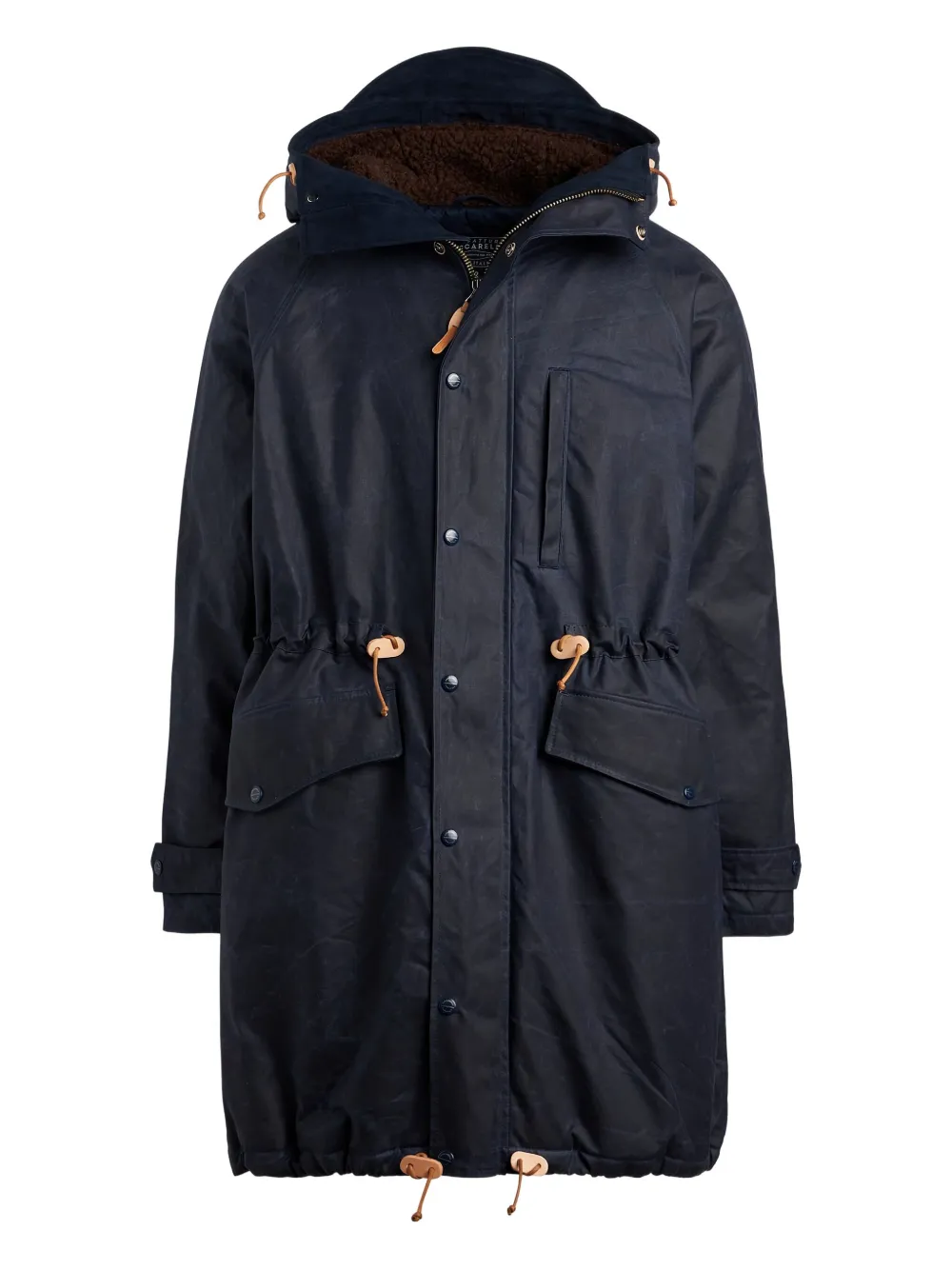 

Горная парка с клапанами на карманах Ceccarelli, синий