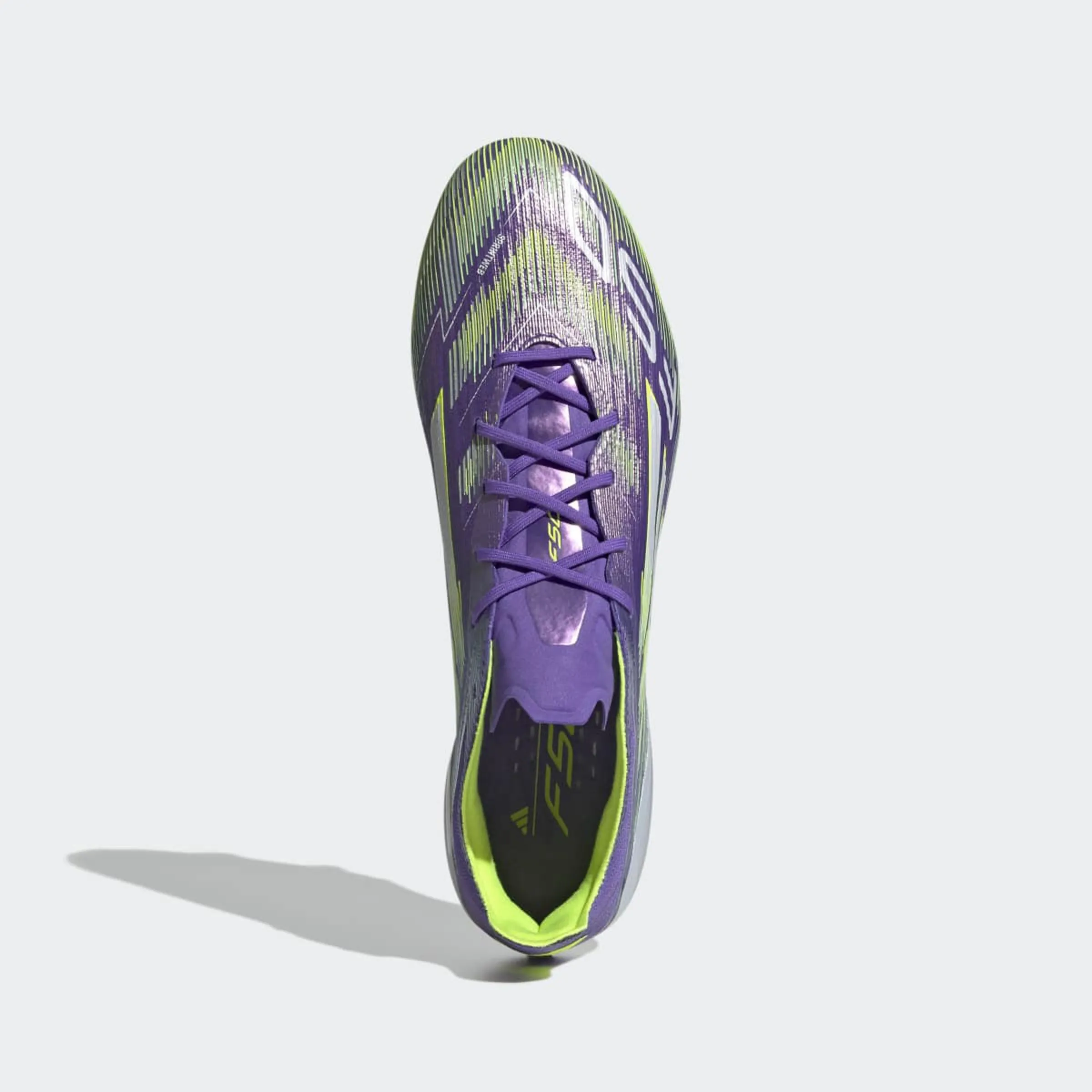 Бутсы для футбола взрослые F50 Elite FG Adidas, фиолетовый — фото 3