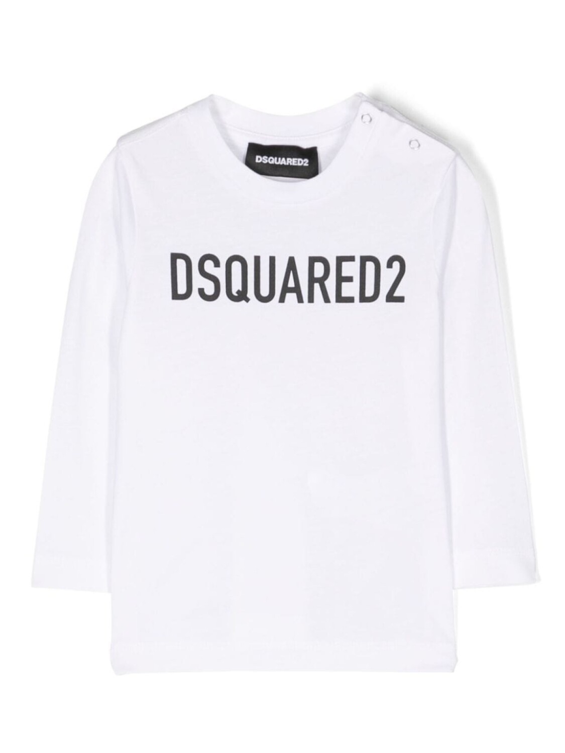 

Dsquared2 футболка с длинными рукавами и логотипом, белый