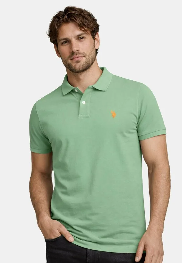 Рубашка поло uscaaleb U.S. Polo Assn., Grün