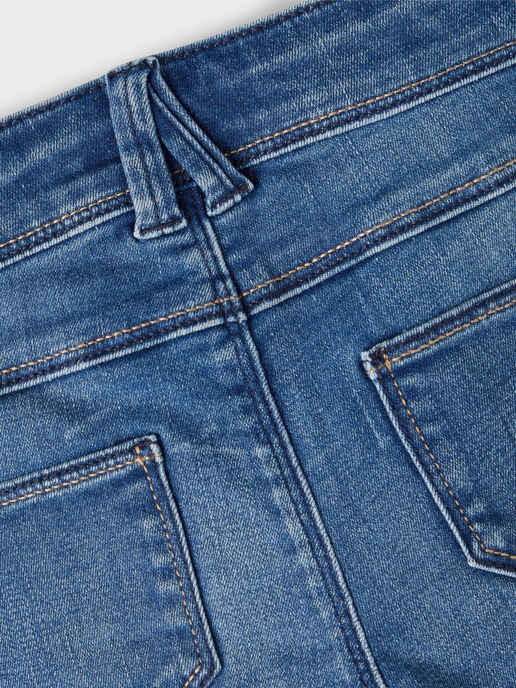 Джинсы-сигареты Nkfpolly Name it, цвет blue denim — фото 4