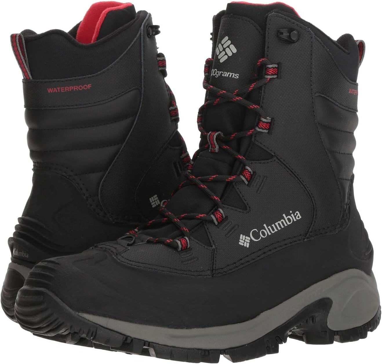 

Ботинки Columbia Bugaboot III, цвет Black/Bright Red