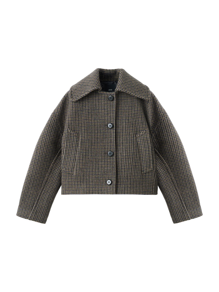 

Куртка межсезонная MANGO Dita, Umbra/Mottled Brown