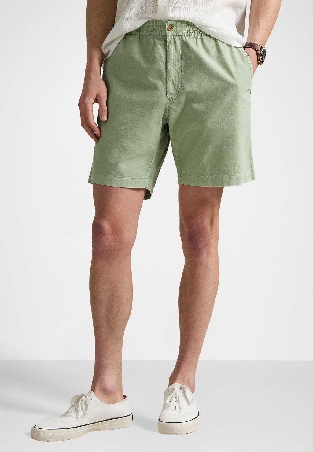 

Шорты 8 INCH POLO PREPSTER MINERAL DYED SHORT Polo Ralph Lauren, светло-зеленый
