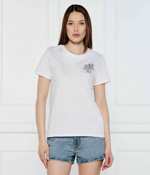 

Футболки Regular fit Guess Jeans, белый