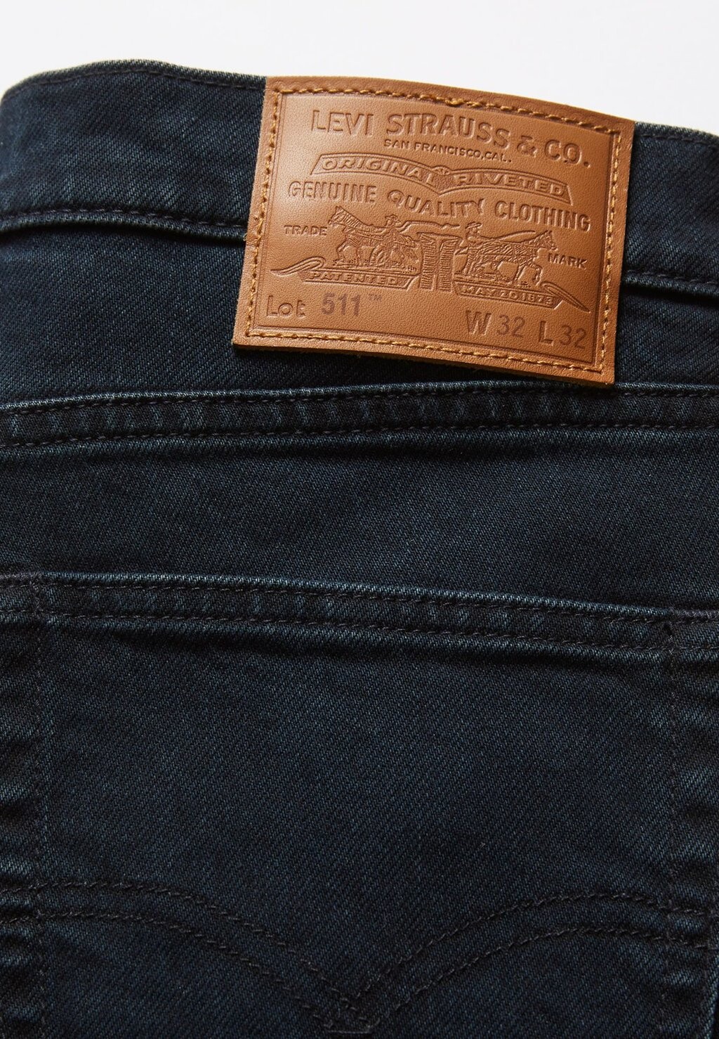 Джинсы узкого кроя 511™ SLIM Levi's, темно-синий — фото 4