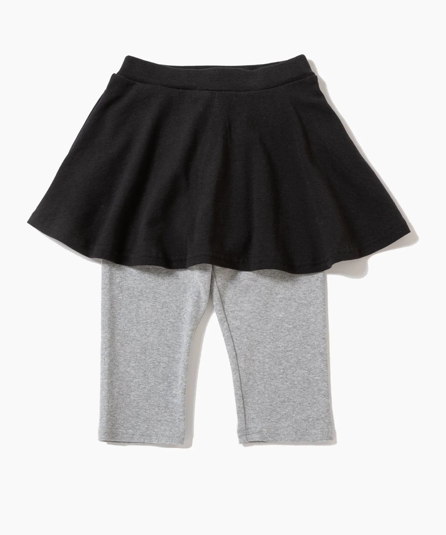 Юбка юбки из эластичного материала шириной 6 дюймов Ever Closet, Black x Gray — фото 3