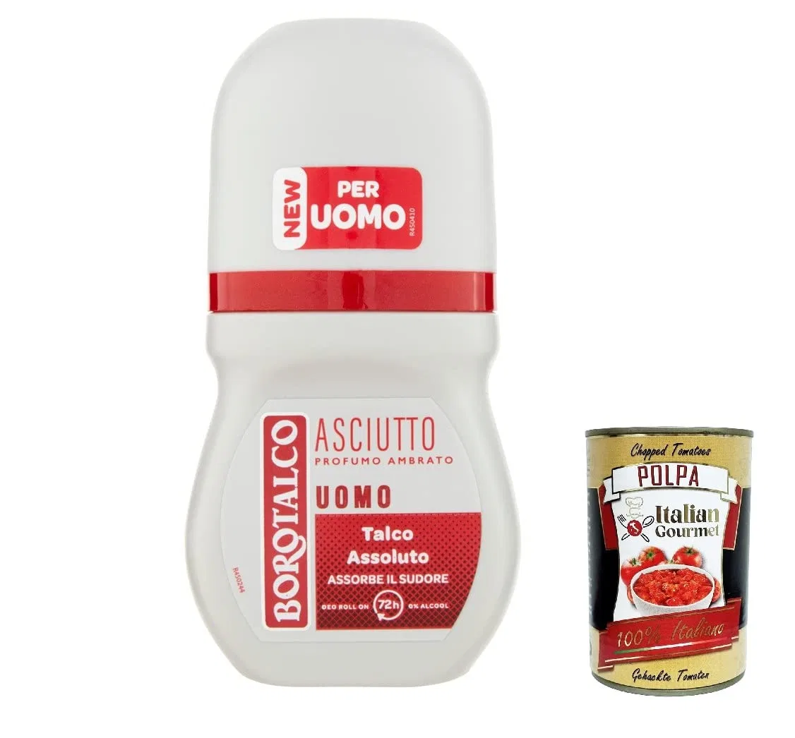 Мужской роликовый дезодорант Borotalco Dry Talk, 12 шт. по 50 мл Italian Gourmet E.R.