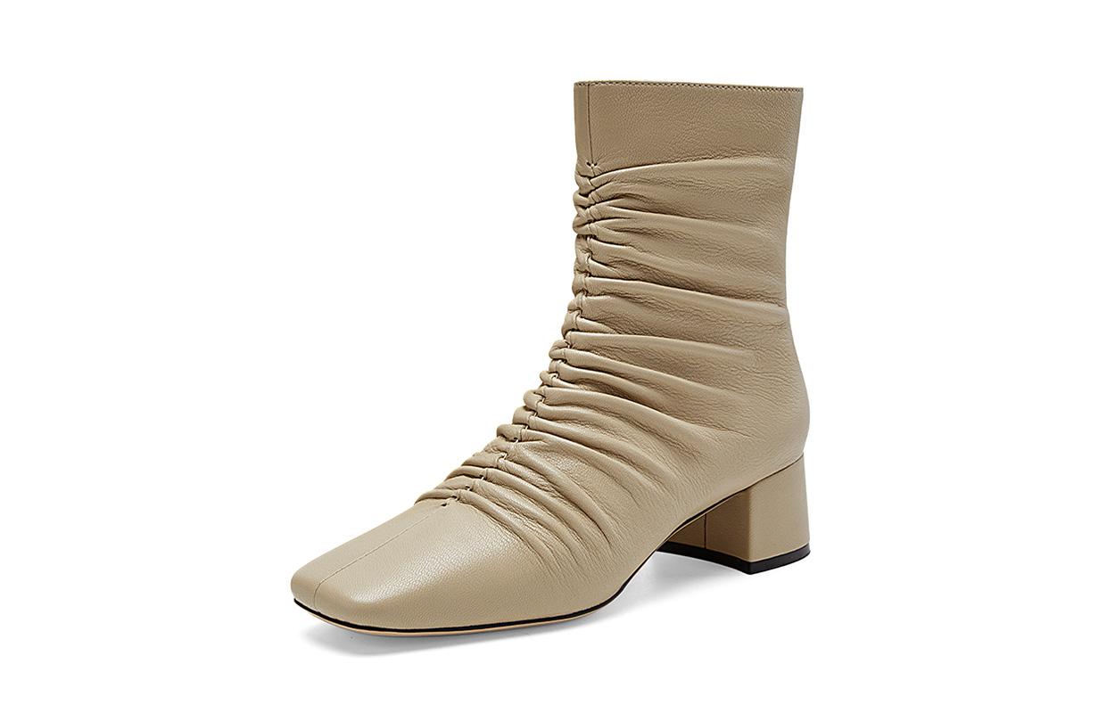 NINE WEST Женские черные и абрикосово-черные ботильоны, цвет Black — фото 4