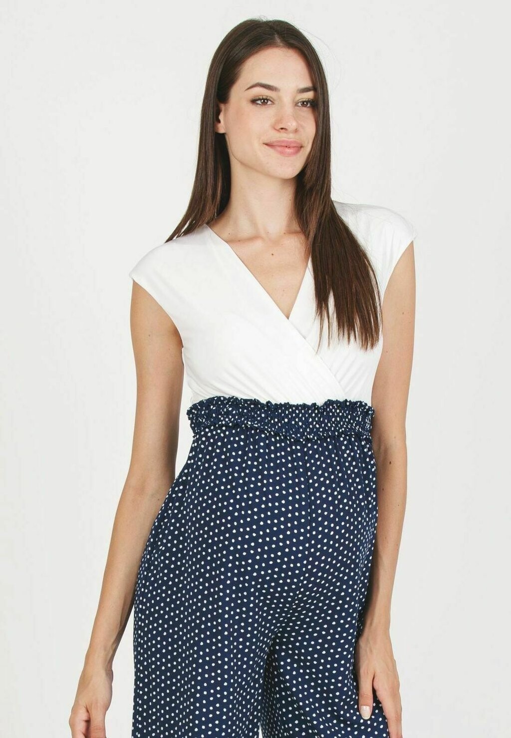 

Комбинезон WITH POLKA DOT Attesa Maternity, синий