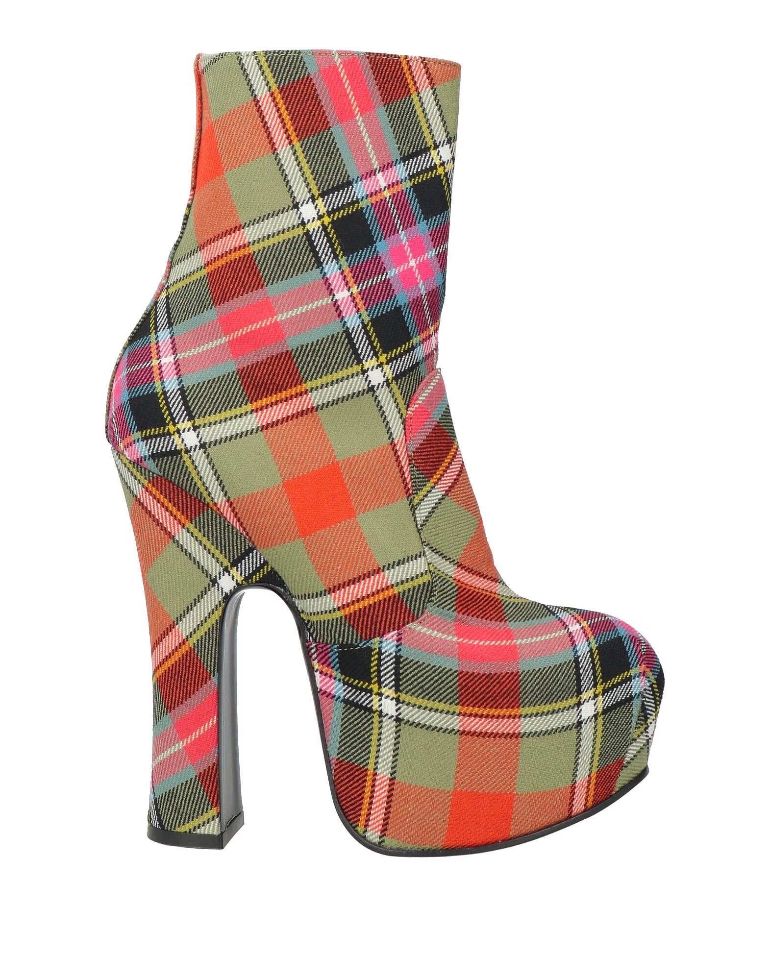 Ботильоны Vivienne Westwood, зеленый