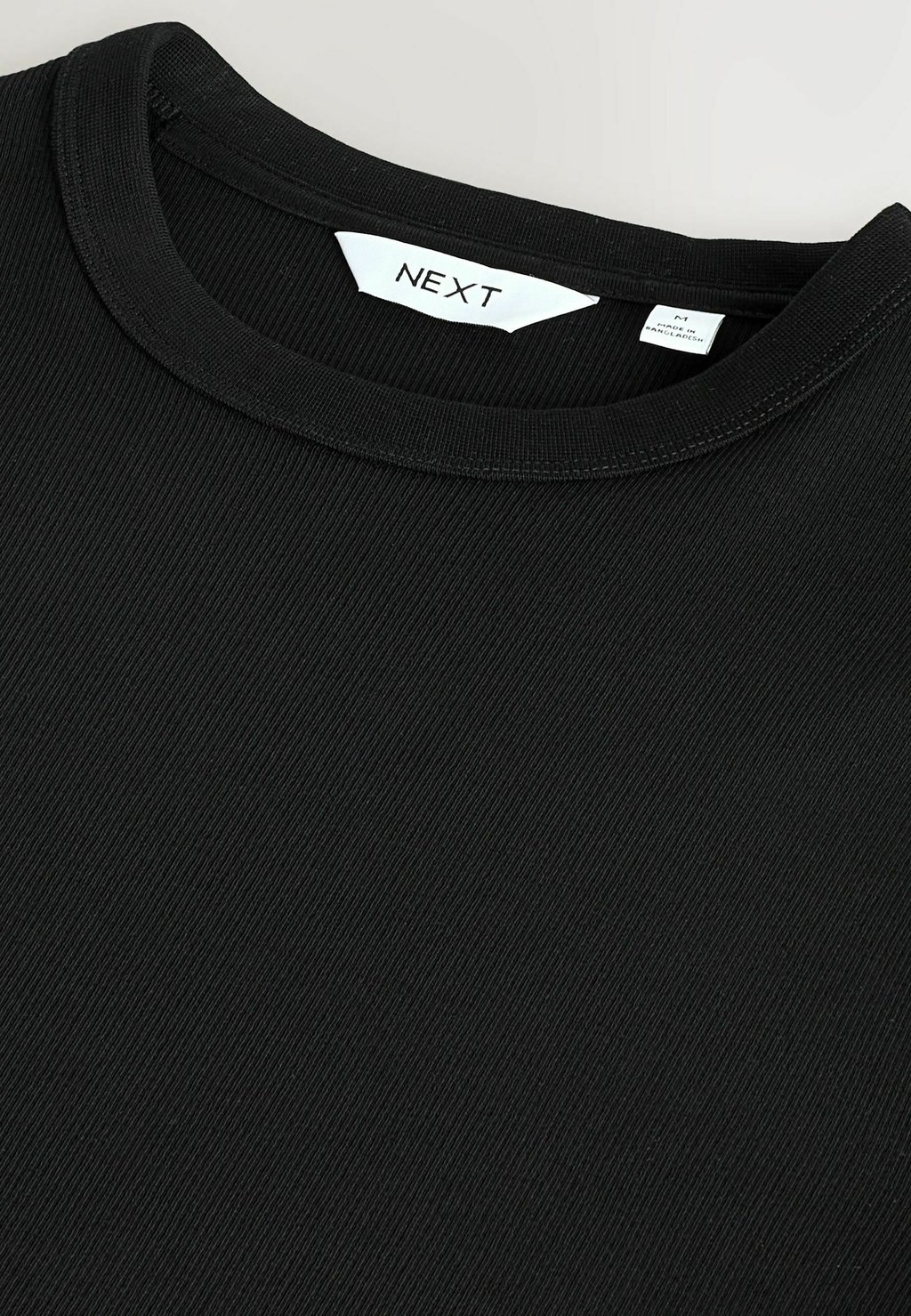 Базовая футболка SHORT SLEEVE CREW Next, черный — фото 2